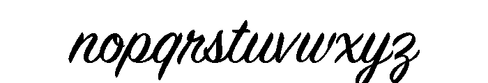 House Script Sign Painter House Script Font LOWERCASE