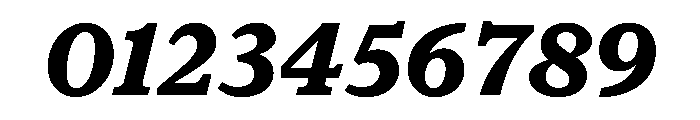 Houston Deck Bold Italic Font OTHER CHARS