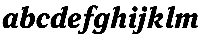 Houston Deck Bold Italic FONT