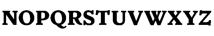Houston Deck Bold Font UPPERCASE