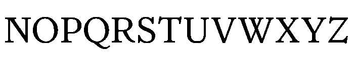 Houston Deck Roman Font UPPERCASE