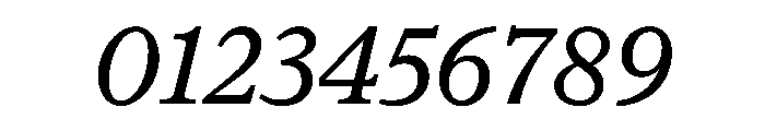 Houston Headline Italic Font OTHER CHARS