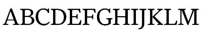 Houston Headline Roman Font UPPERCASE
