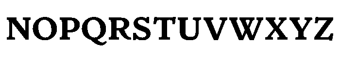 Houston Text Bold Font UPPERCASE