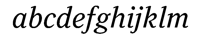 Houston Text Italic FONT