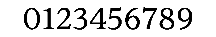 Houston Text Roman Font OTHER CHARS