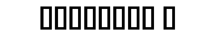 Houtvaart Regular Font OTHER CHARS