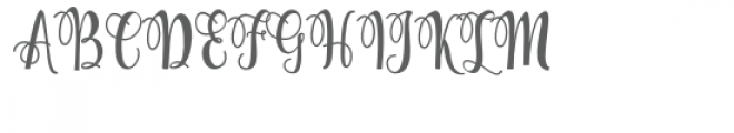 Hollyn Font UPPERCASE