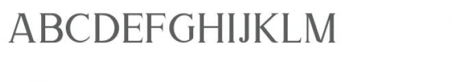 Houston Serif Font UPPERCASE