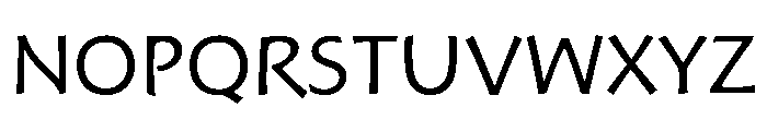 Hoffmann Book Font UPPERCASE