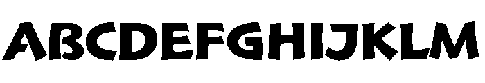Hoffmann Titling Black Font UPPERCASE