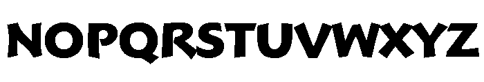 Hoffmann Titling Black Font LOWERCASE