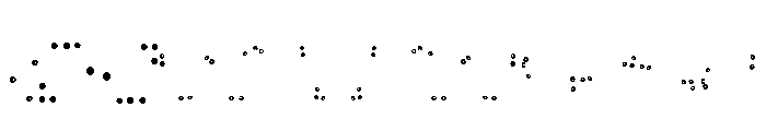 Holly Leaves C Font LOWERCASE