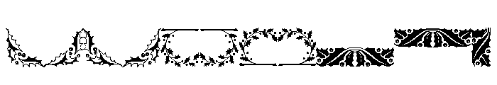 Holly Leaves FONT