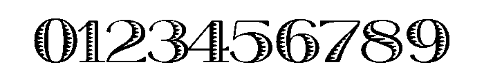 Honduras Regular Font OTHER CHARS