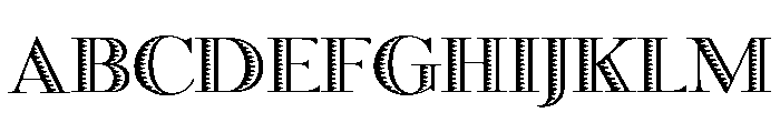 Honduras Regular Font UPPERCASE