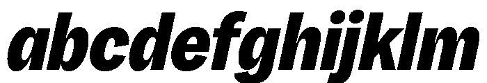 Honesta Black Italic FONT