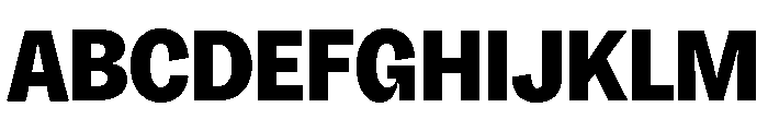 Honesta Black Font UPPERCASE