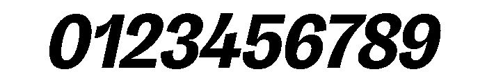 Honesta Bold Italic Font OTHER CHARS