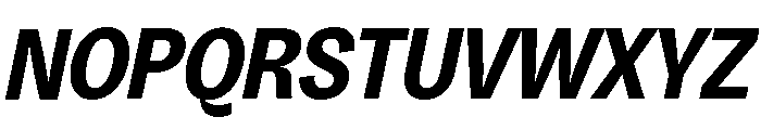 Honesta Bold Italic Font UPPERCASE