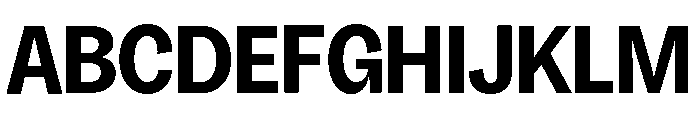 Honesta Bold Font UPPERCASE