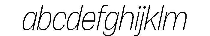 Honesta Extra Light Italic FONT