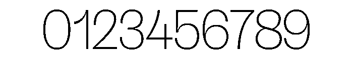 Honesta Extra Light Font OTHER CHARS