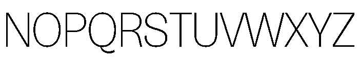 Honesta Extra Light Font UPPERCASE