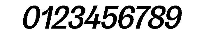Honesta Medium Italic Font OTHER CHARS