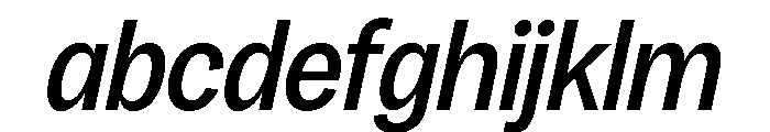 Honesta Medium Italic FONT