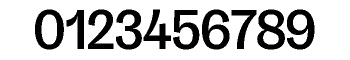 Honesta Medium Font OTHER CHARS