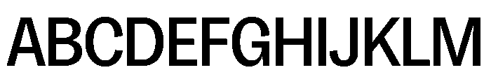 Honesta Medium Font UPPERCASE