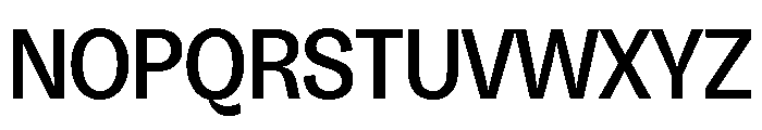 Honesta Medium Font UPPERCASE