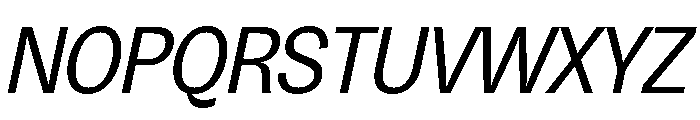 Honesta Regular Italic Font UPPERCASE