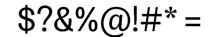 Honesta Font OTHER CHARS
