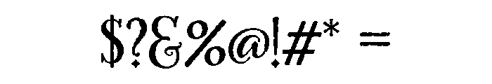 Honey Bee Regular Font OTHER CHARS