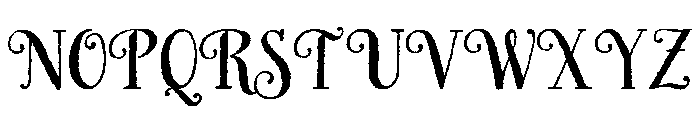 Honey Bee Regular Font UPPERCASE