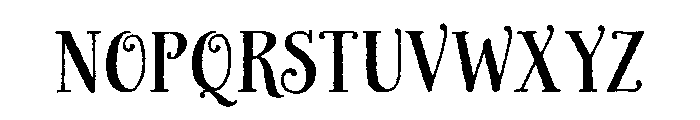Honey Bee Regular Font LOWERCASE