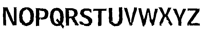 Hoosker Dont Regular Font UPPERCASE