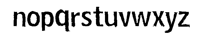 Hoosker Dont Regular Font LOWERCASE