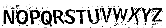 Hoosker Doo Regular Font UPPERCASE