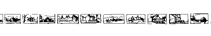 Hopper Sketches Font UPPERCASE
