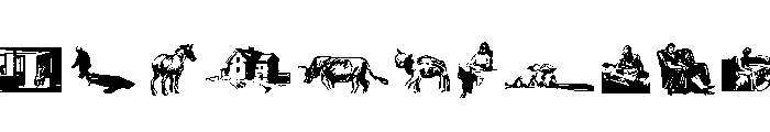 Hopper Sketches Font LOWERCASE