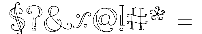Horchata Regular Font OTHER CHARS