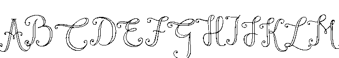 Horchata Regular Font UPPERCASE