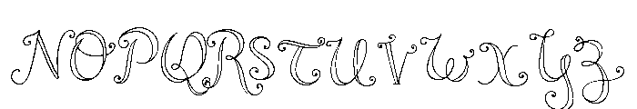 Horchata Regular Font UPPERCASE