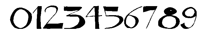 Horst Medium Font OTHER CHARS