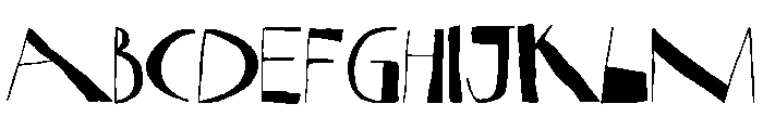 Horst Medium Font UPPERCASE