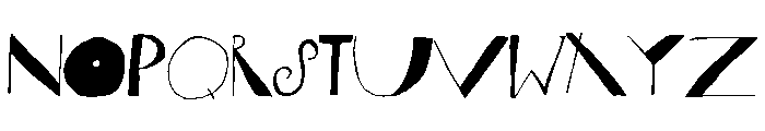 Horst Medium Font UPPERCASE