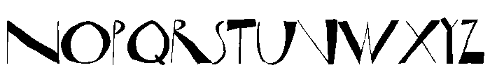 Horst Medium Font LOWERCASE